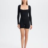 Bloomie Playsuit - Siyah