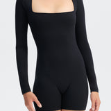 Bloomie Playsuit - Siyah