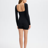 Bloomie Playsuit - Siyah