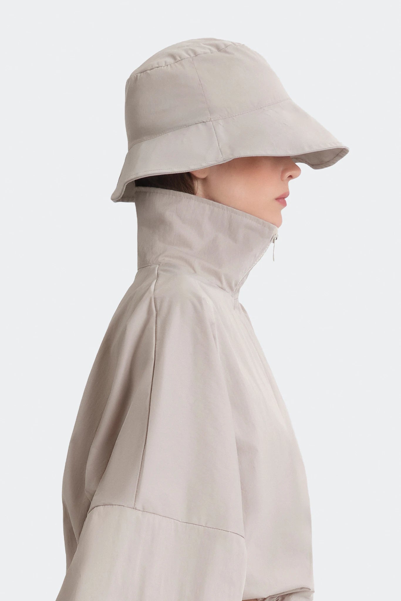 Downtown Bucket Hat - Beige