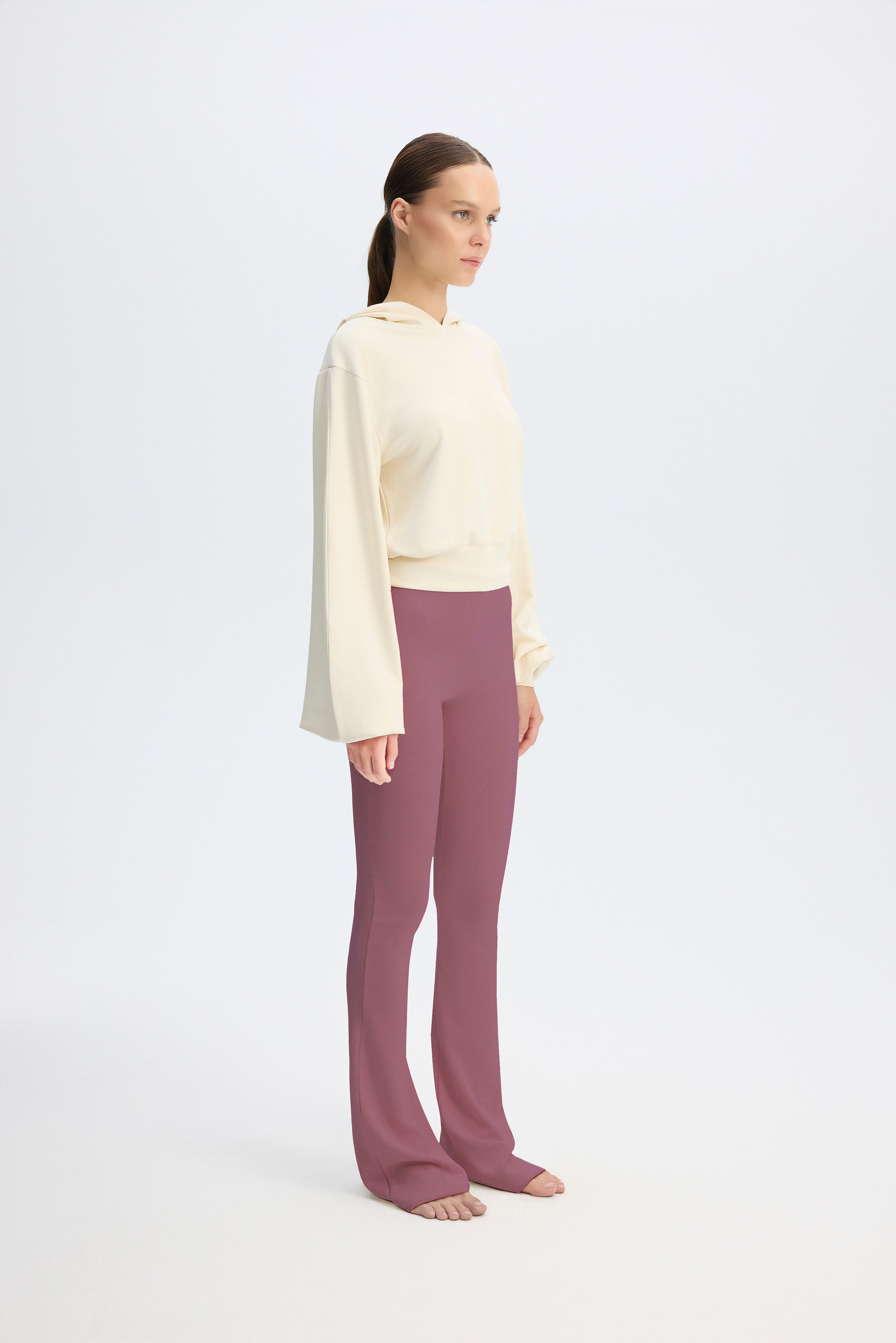 London Flared Pants - Gül Kurusu
