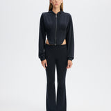 London Corset Hoodie - Siyah