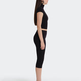 Off-Duty Yoga Capri Pants - Siyah