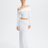 Queenie Top - Beyaz