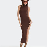 Sevv Dress - Kahverengi