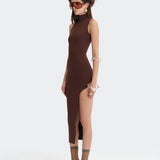Sevv Dress - Kahverengi