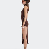 Sevv Dress - Kahverengi