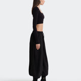 Sky Long Sleeve Top - Siyah